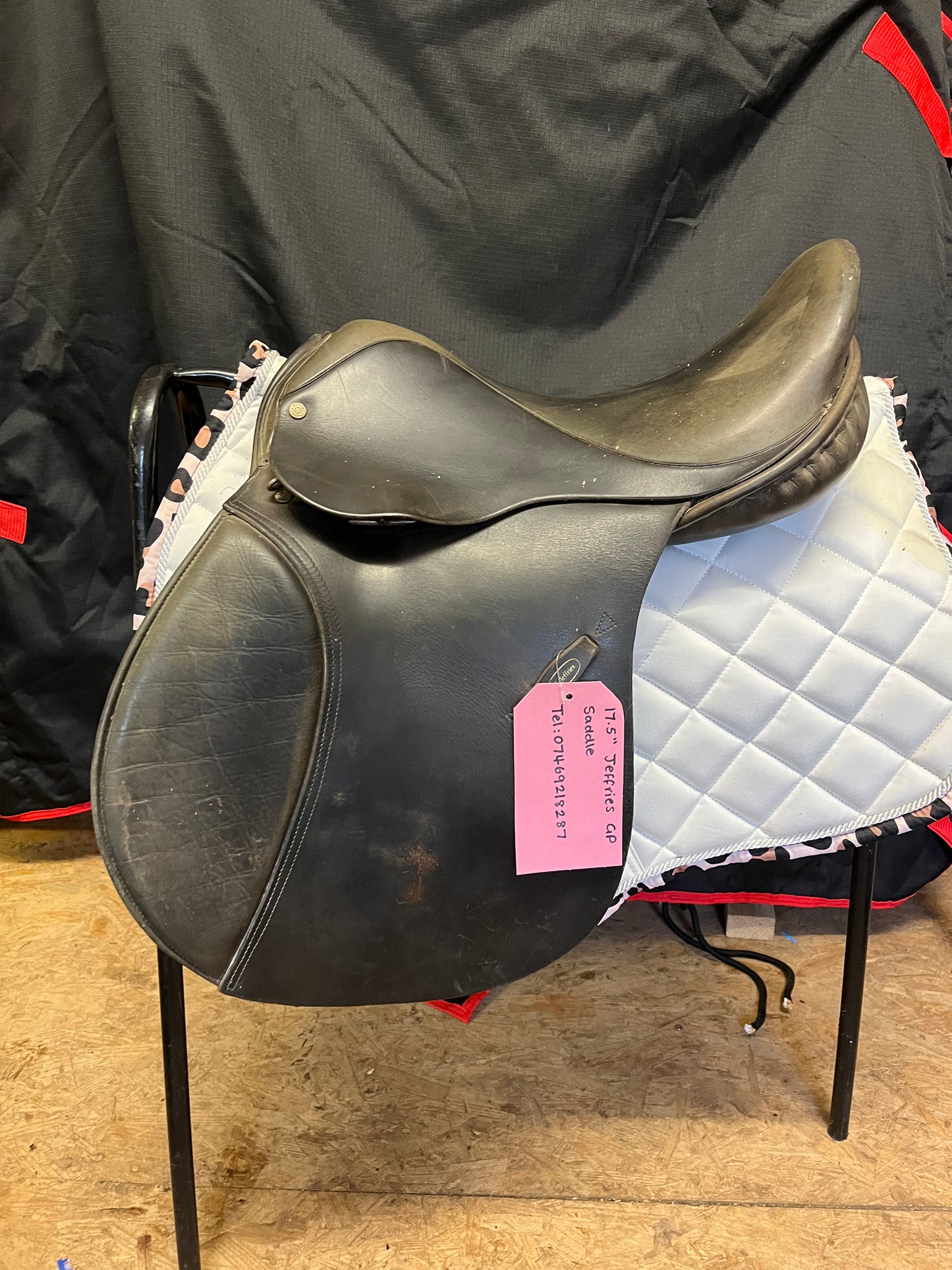 Jeffries - 17.5” GP Saddle - Black