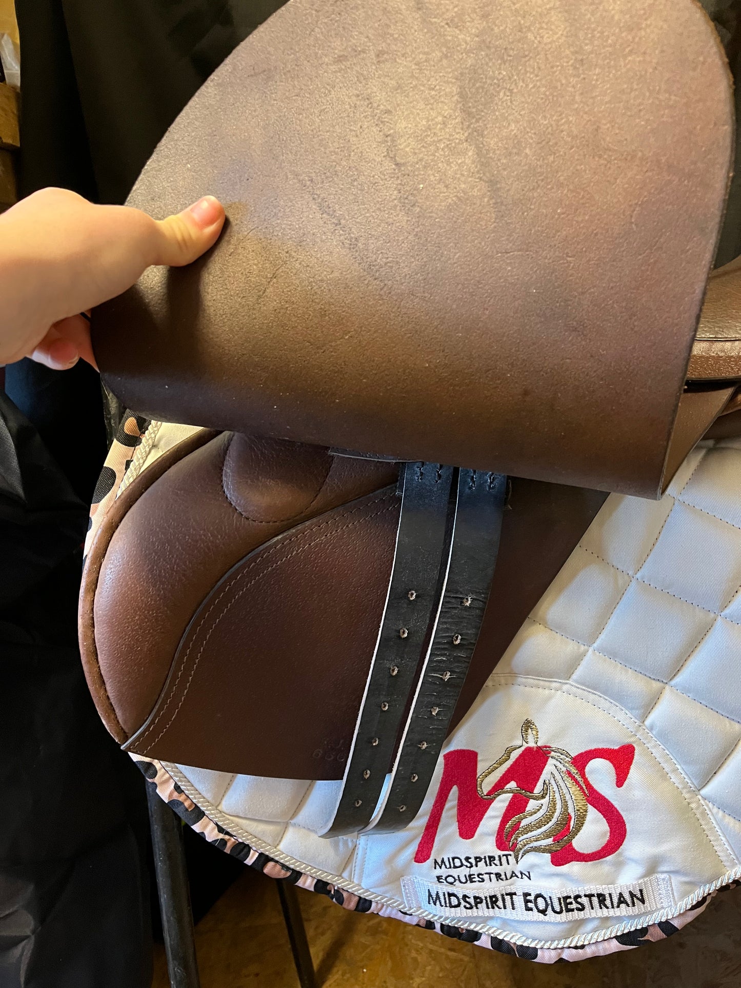 Jeffries - Forward Cut GP Saddle - Brown 16.5"