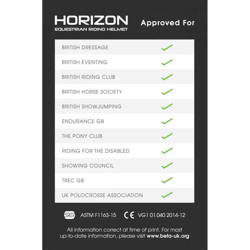 Whitaker Horizon Riding Helmet