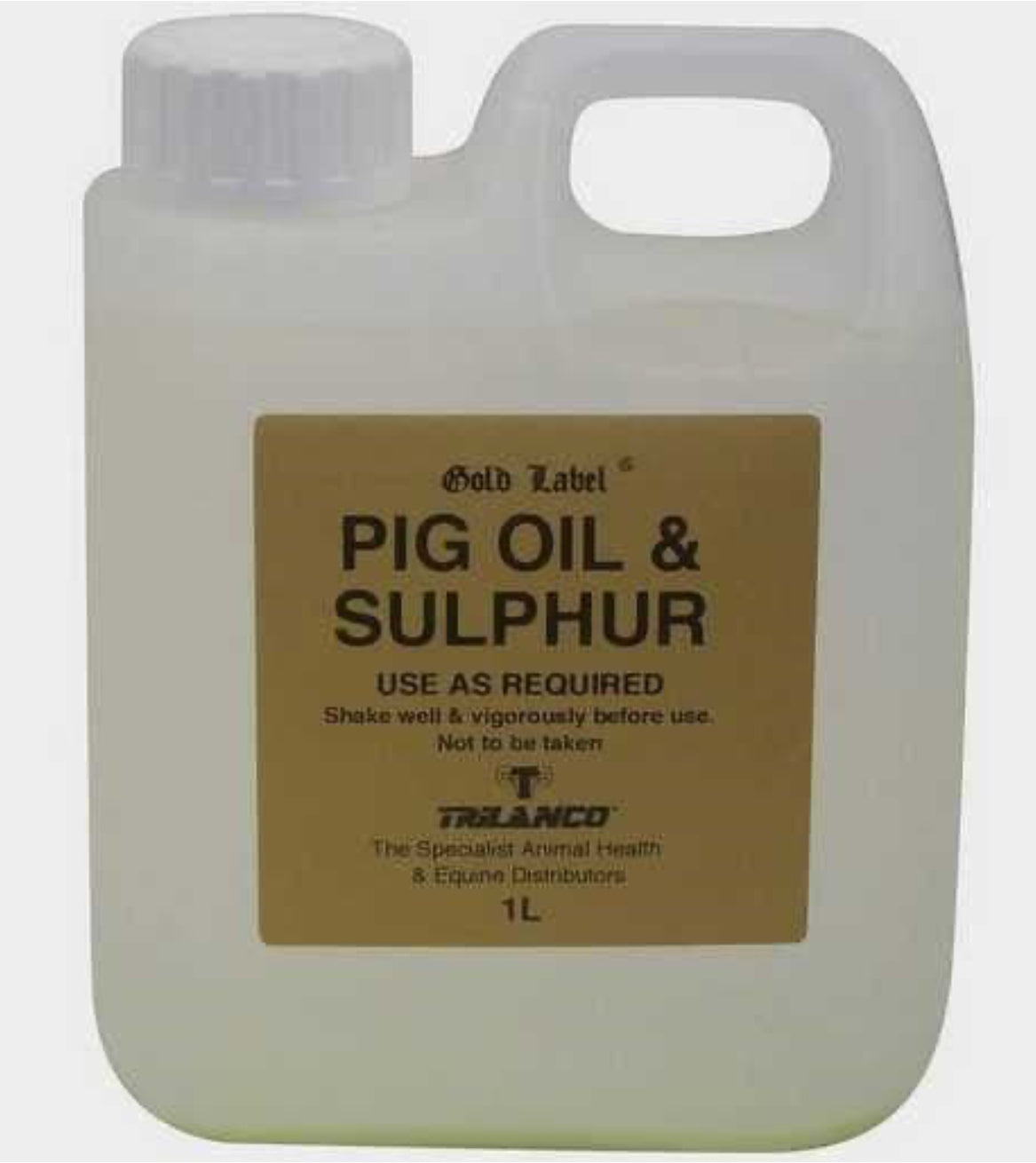 Gold Label Pig Oil & Sulphur