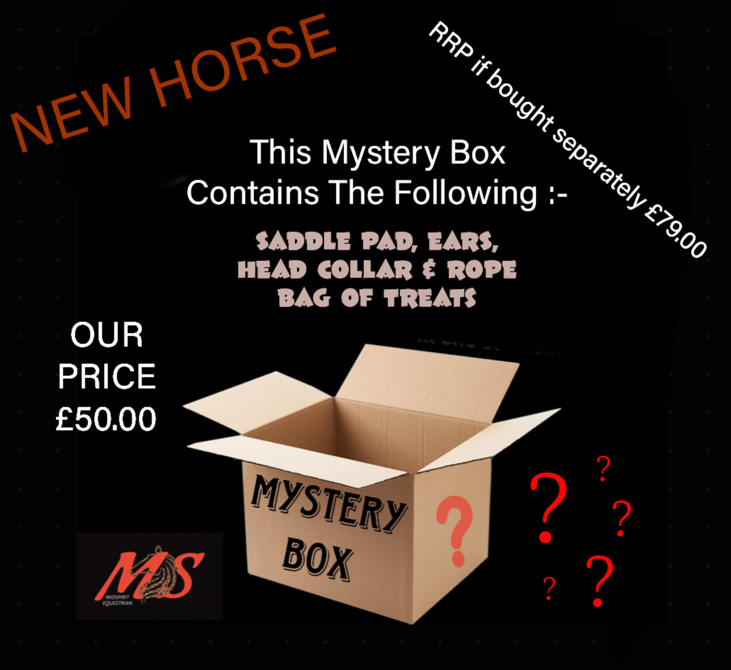 MIDSPIRIT Mystery Box NEW HORSE/PONY