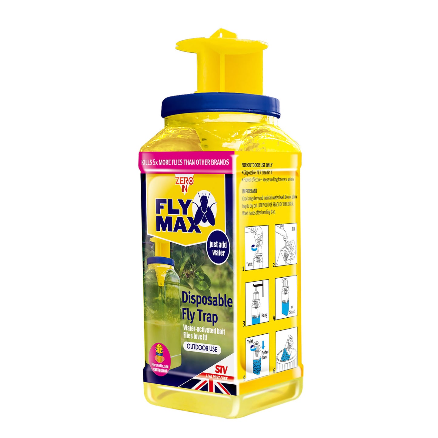 Stv - Max Ready Baited Fly Trap