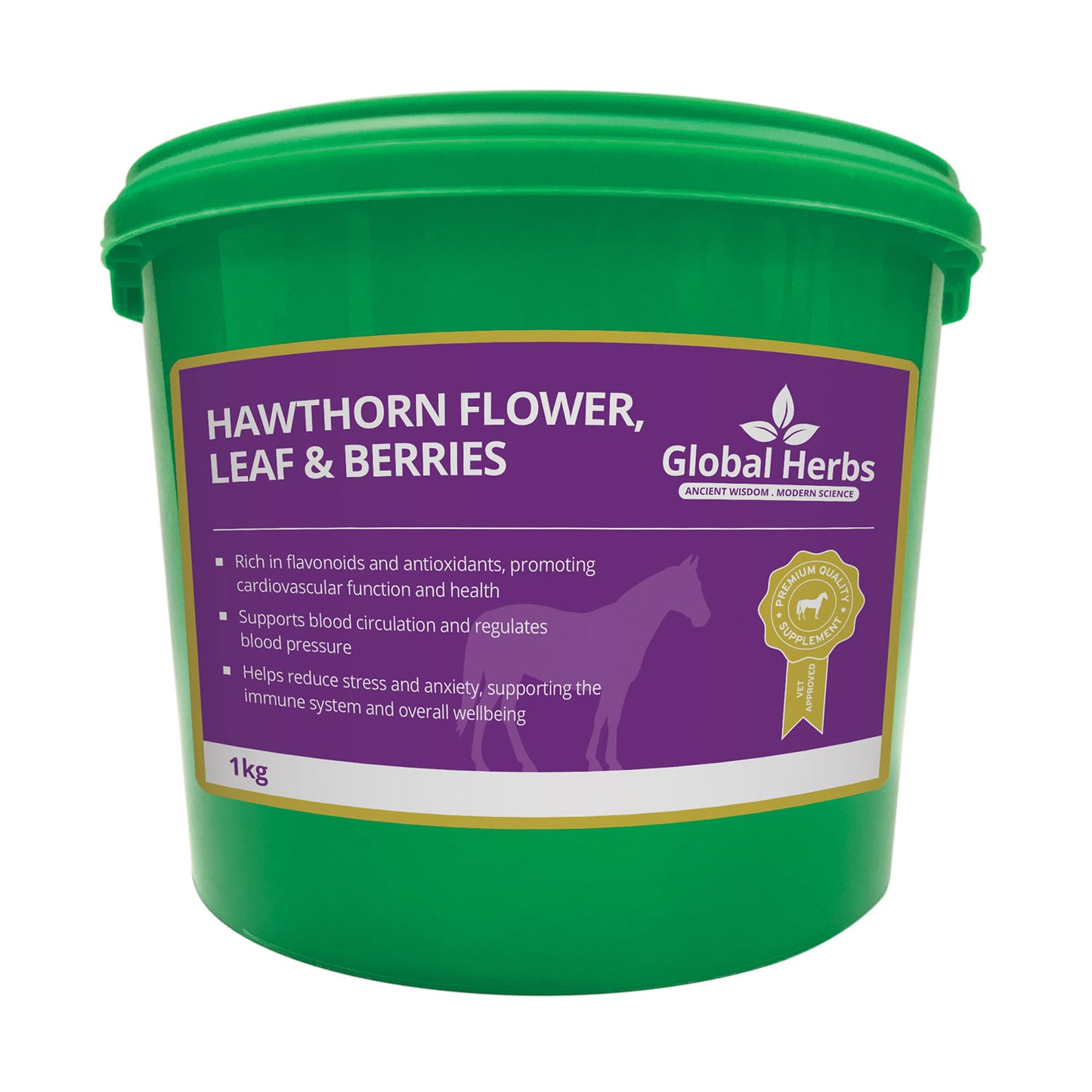 Global Herbs - Hawthorn Flower, Leaf & Berries