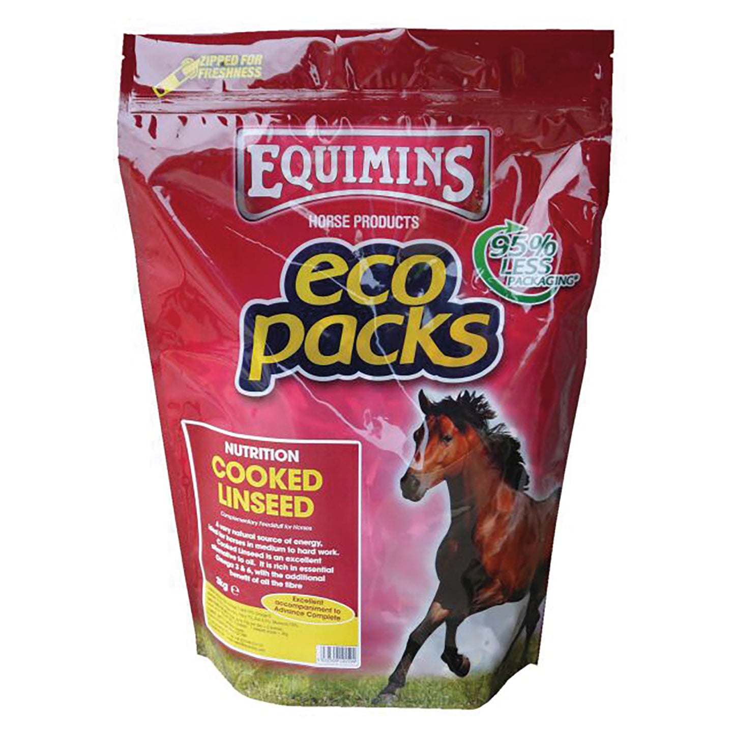 Equimins - Cooked Linseed