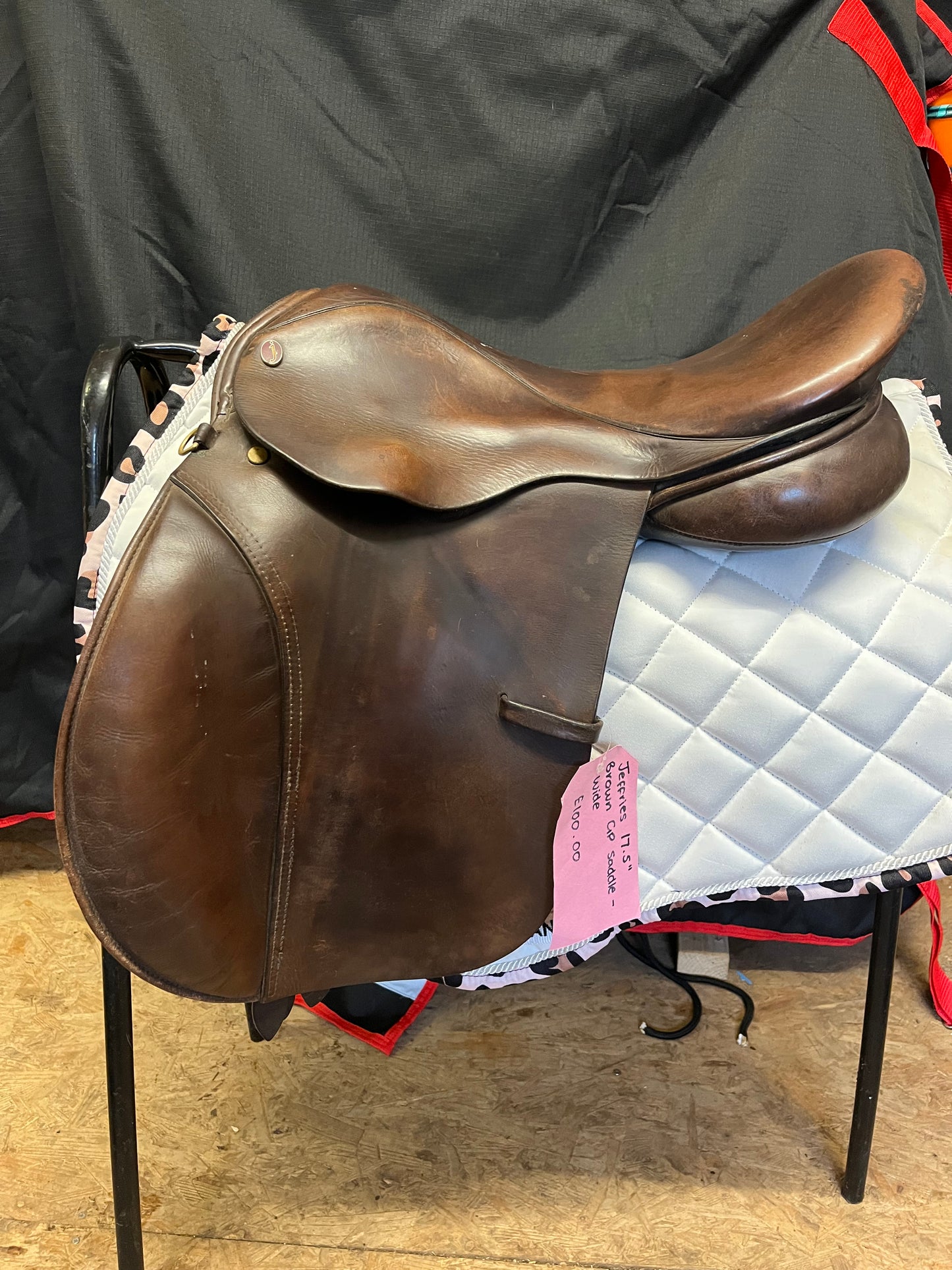 Jeffries -17.5” GP Saddle - Brown