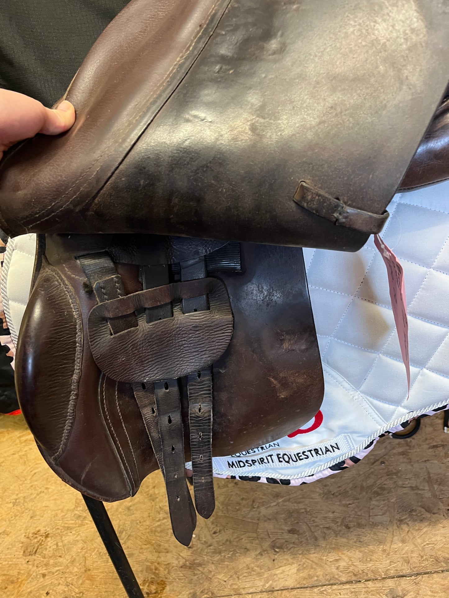 Jeffries -17.5” GP Saddle - Brown