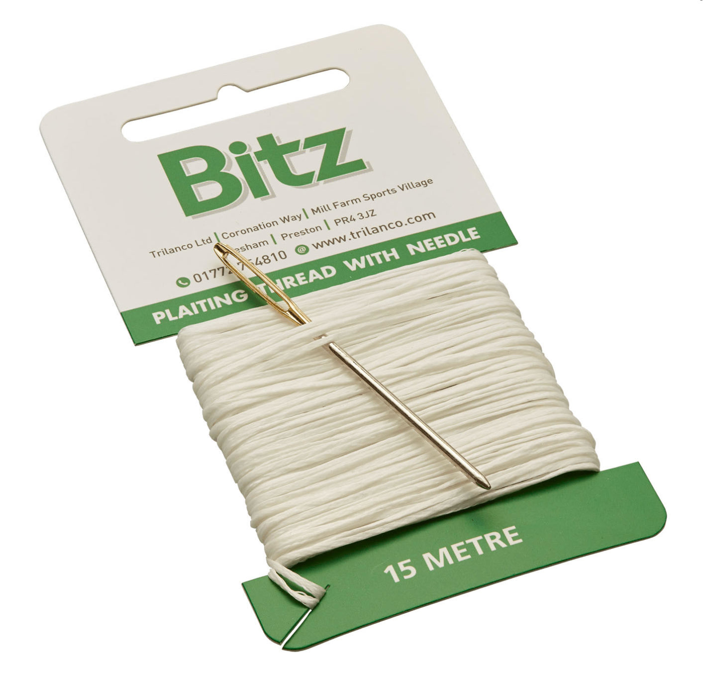 Bitz Plaiting Card With Needle