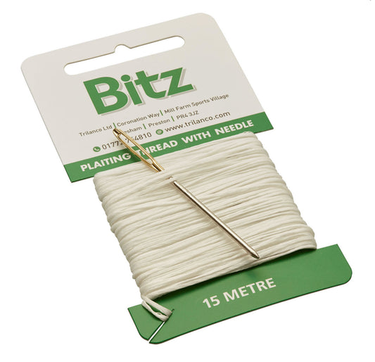 Bitz Plaiting Card With Needle