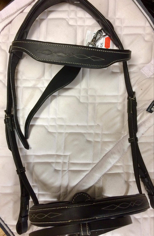 Padded Jump Style Bridle & Reins