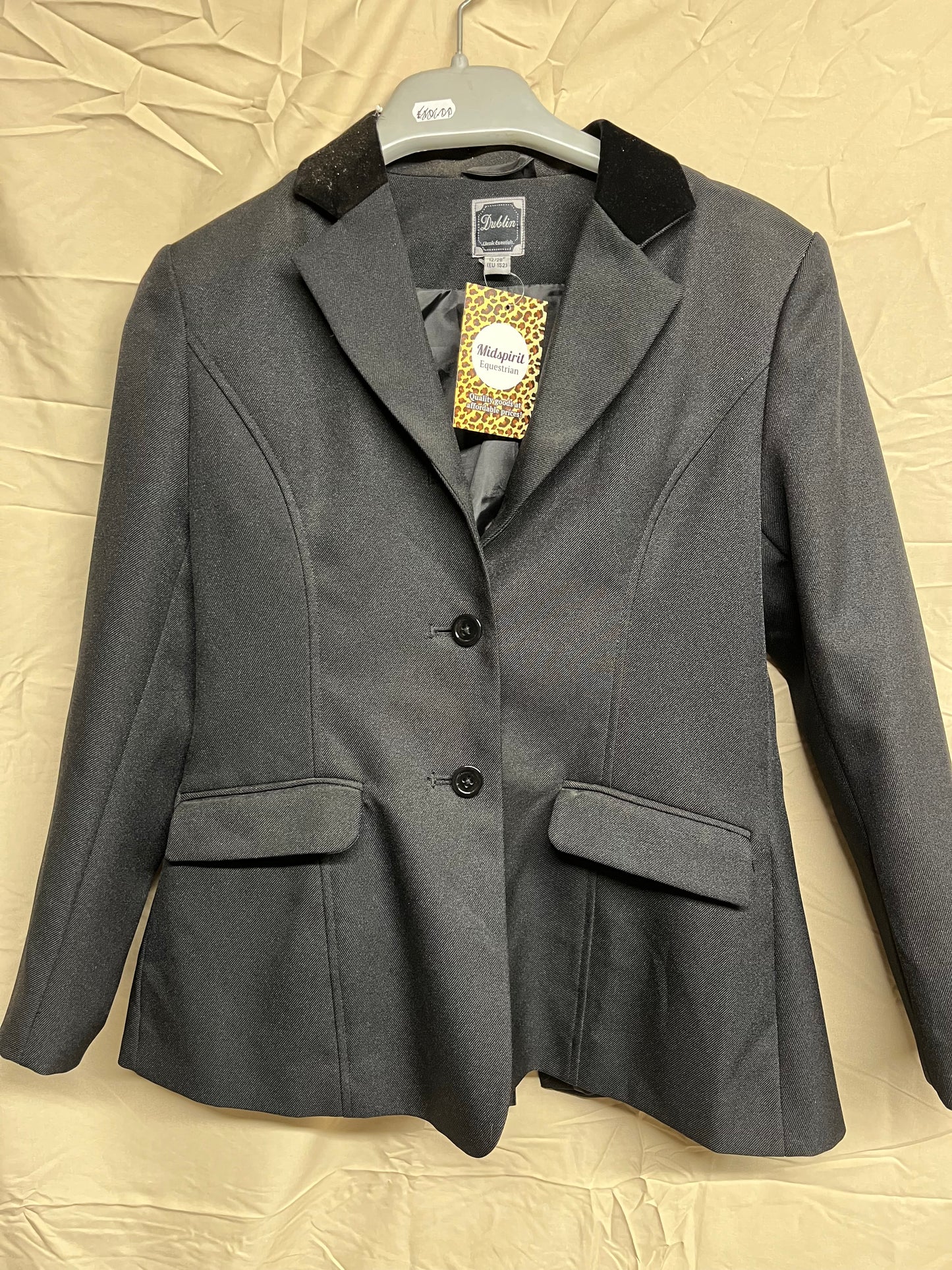 Dublin Black Show Jacket Age 12