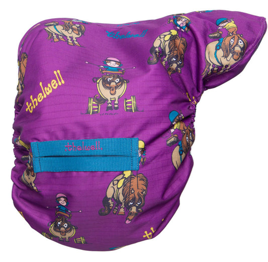 HY - Saddle Cover Thelwell Collection Pony Friends