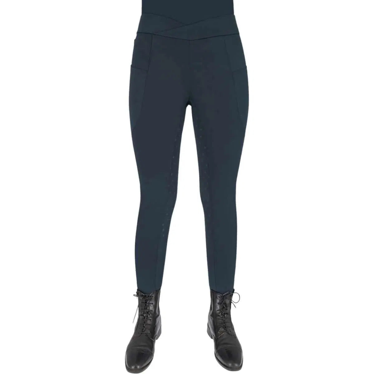 QHP Riding Tights Teddee Full Grip