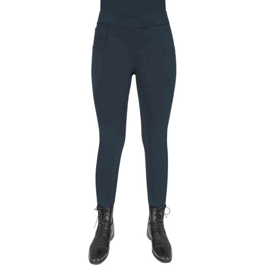 QHP Riding Tights Teddee Full Grip