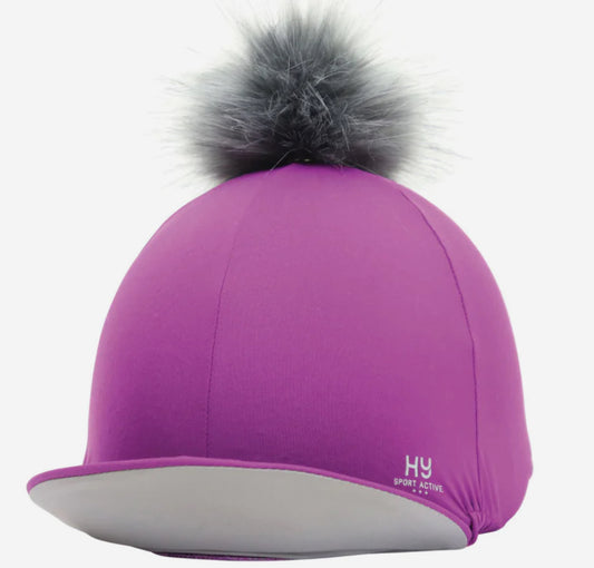 Hy - Sport Active Hat Silk With Interchangeable Pom Pom
