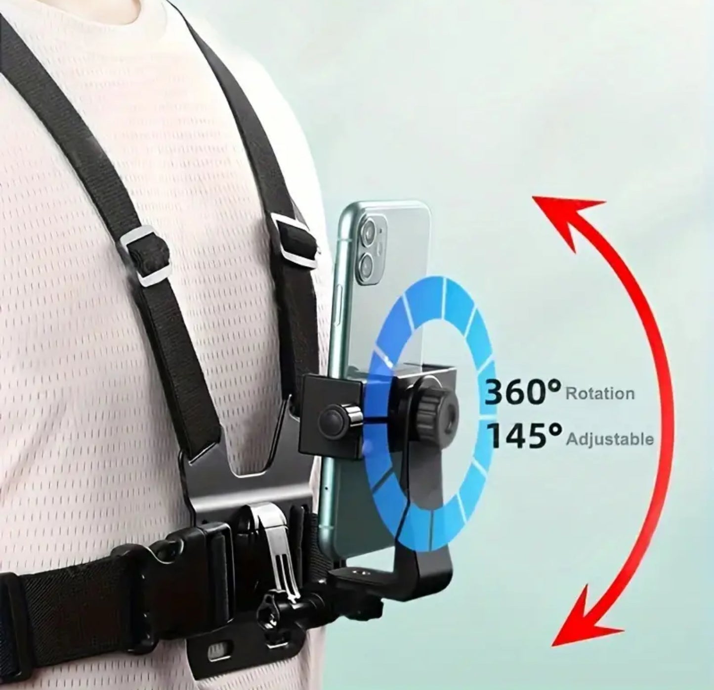 Mobile Phone Chest Harness
