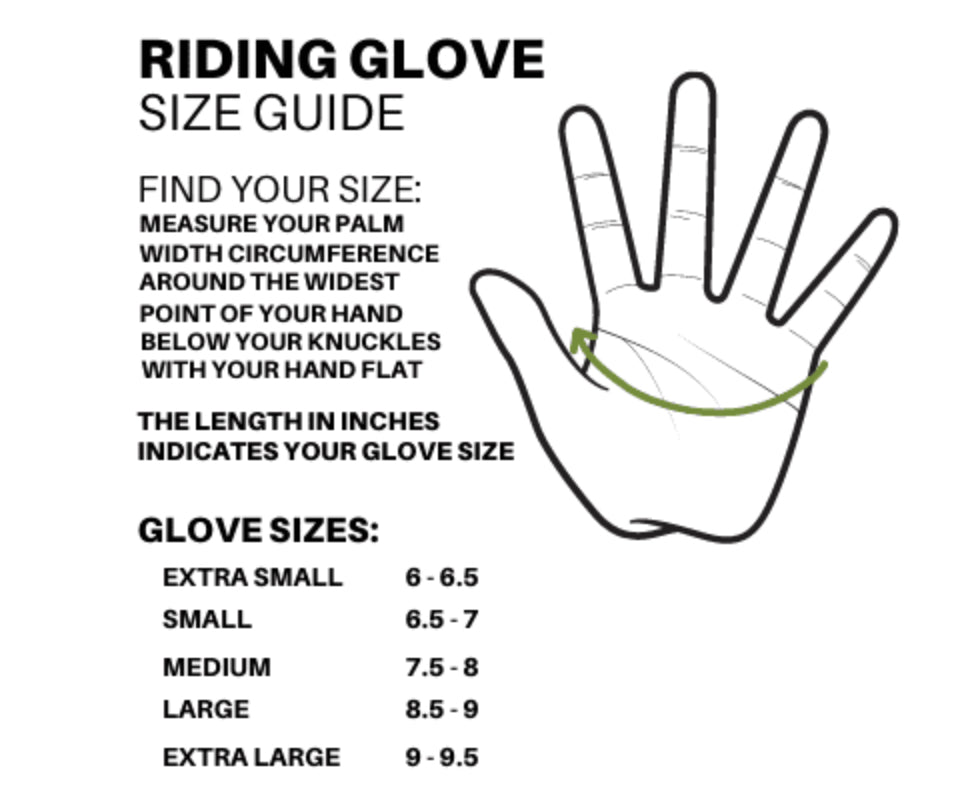Rhinegold - Silicone Grip Riding Gloves