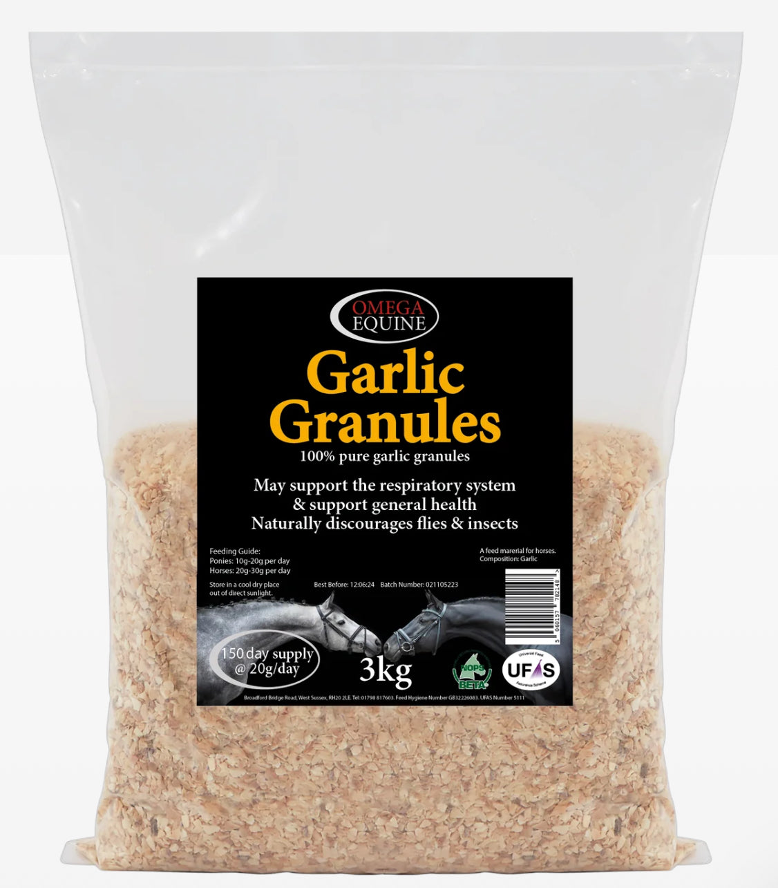 Omega Equine - Garlic Granules