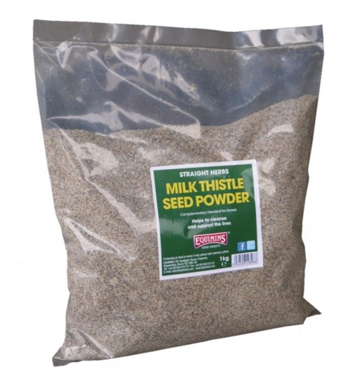 Equimins Straight Herbs - Milk Thistle Seed Powder