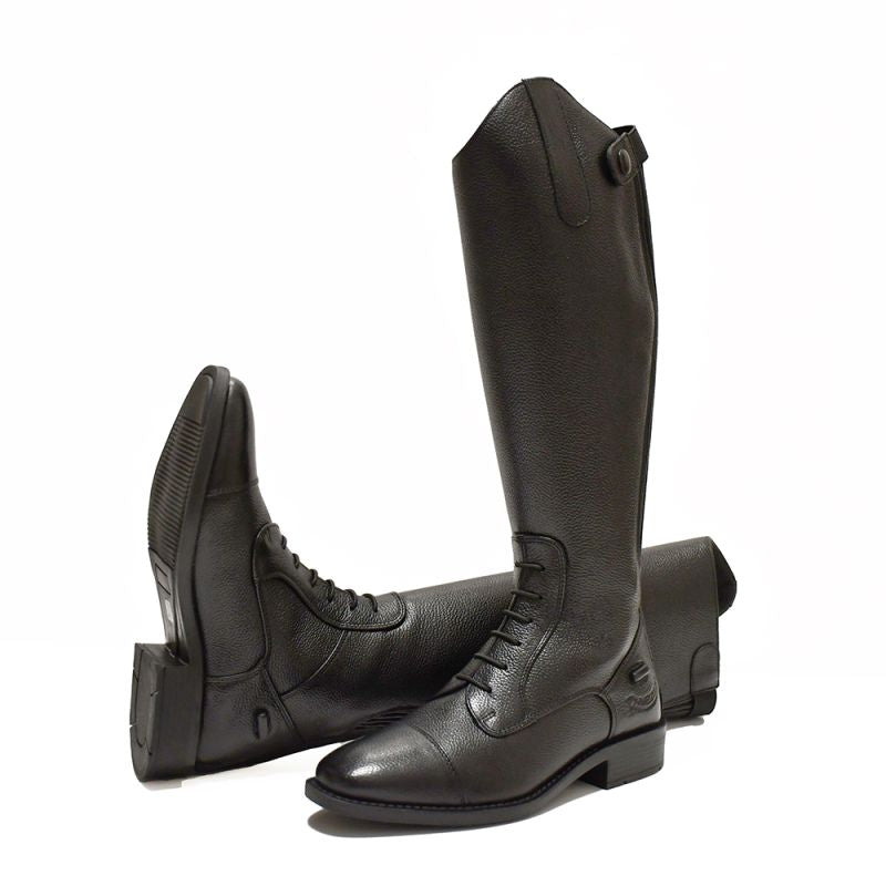 Rhinegold Young Rider Luxus Long Boots - Slightly Wider Fit