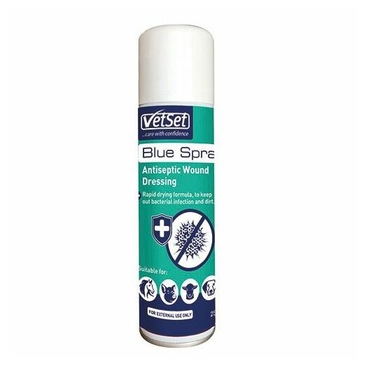 Vetset Veterinary Blue Spray