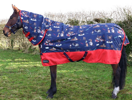 HY StormX Thelwell Practice Makes Perfect 200g Turnout Rug